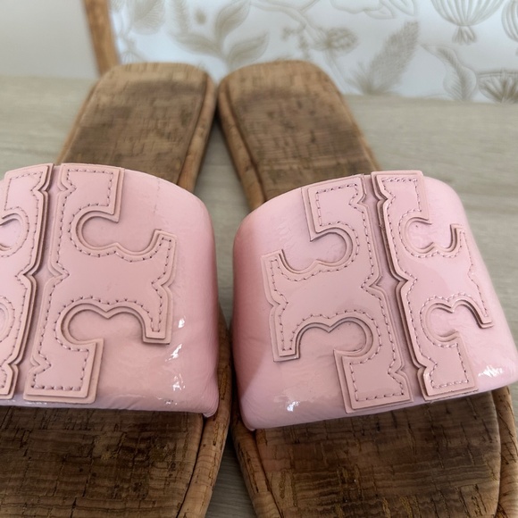 Tory Burch Double T Letter Sport Slide - Picture 7 of 7